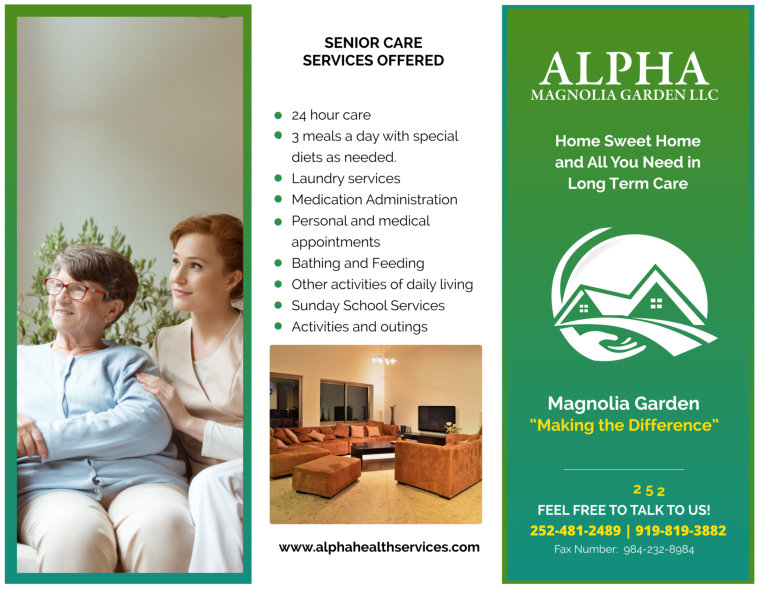 Alpha Magnolia Garden LLC Brochure